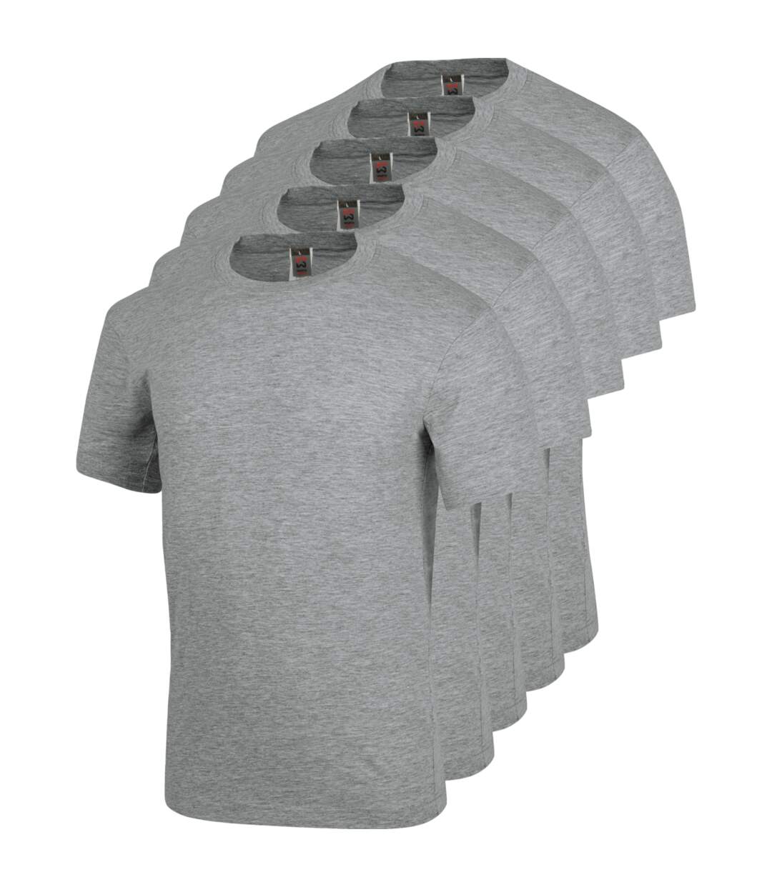 Lot de 5 tee-shirts de travail Würth MODYF gris