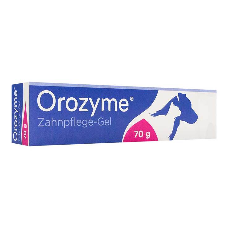 Ecuphar Orozyme Zahnpflegegel für Hunde / Katzen, 1X70 g