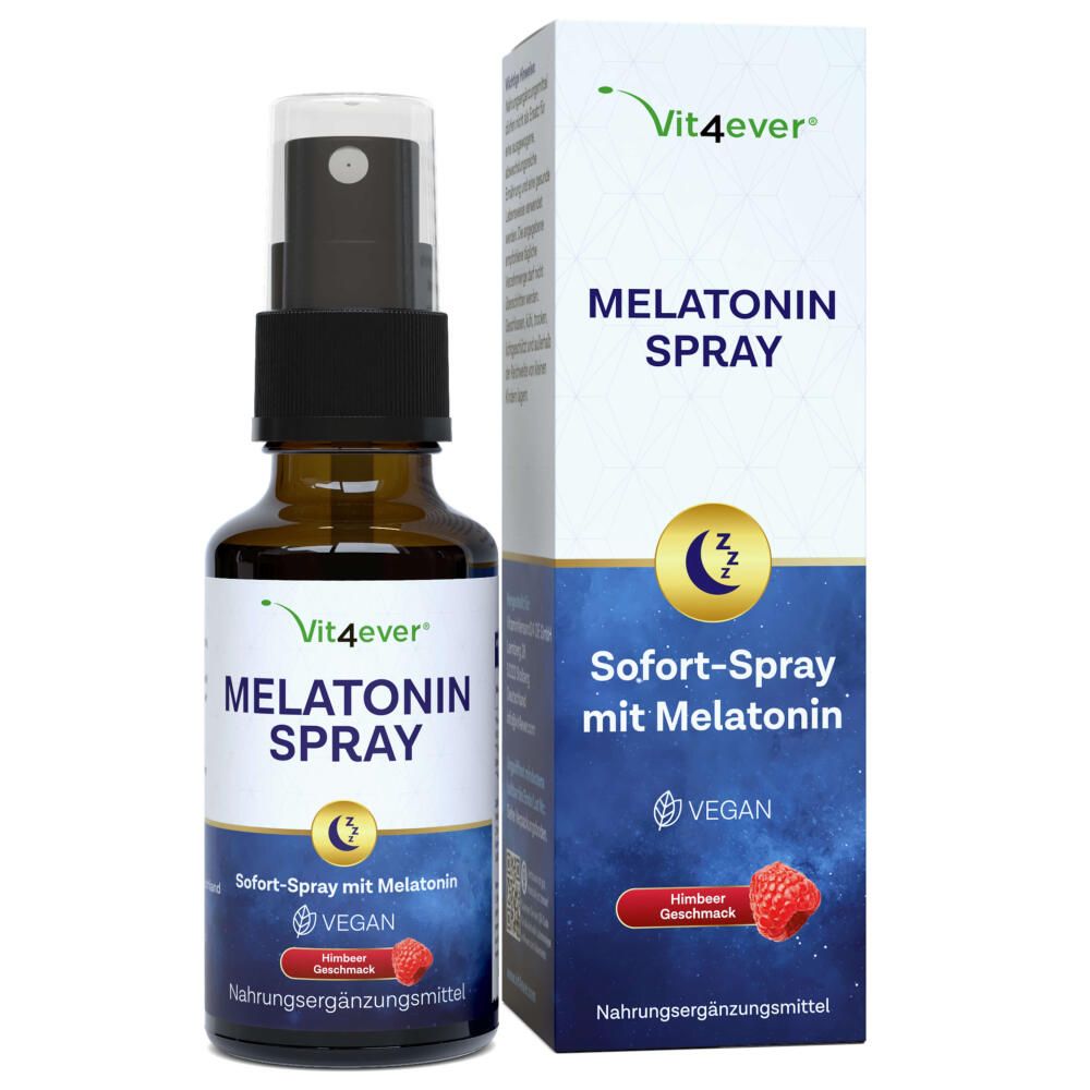 vit4ever Melatonin Spray Himbeere