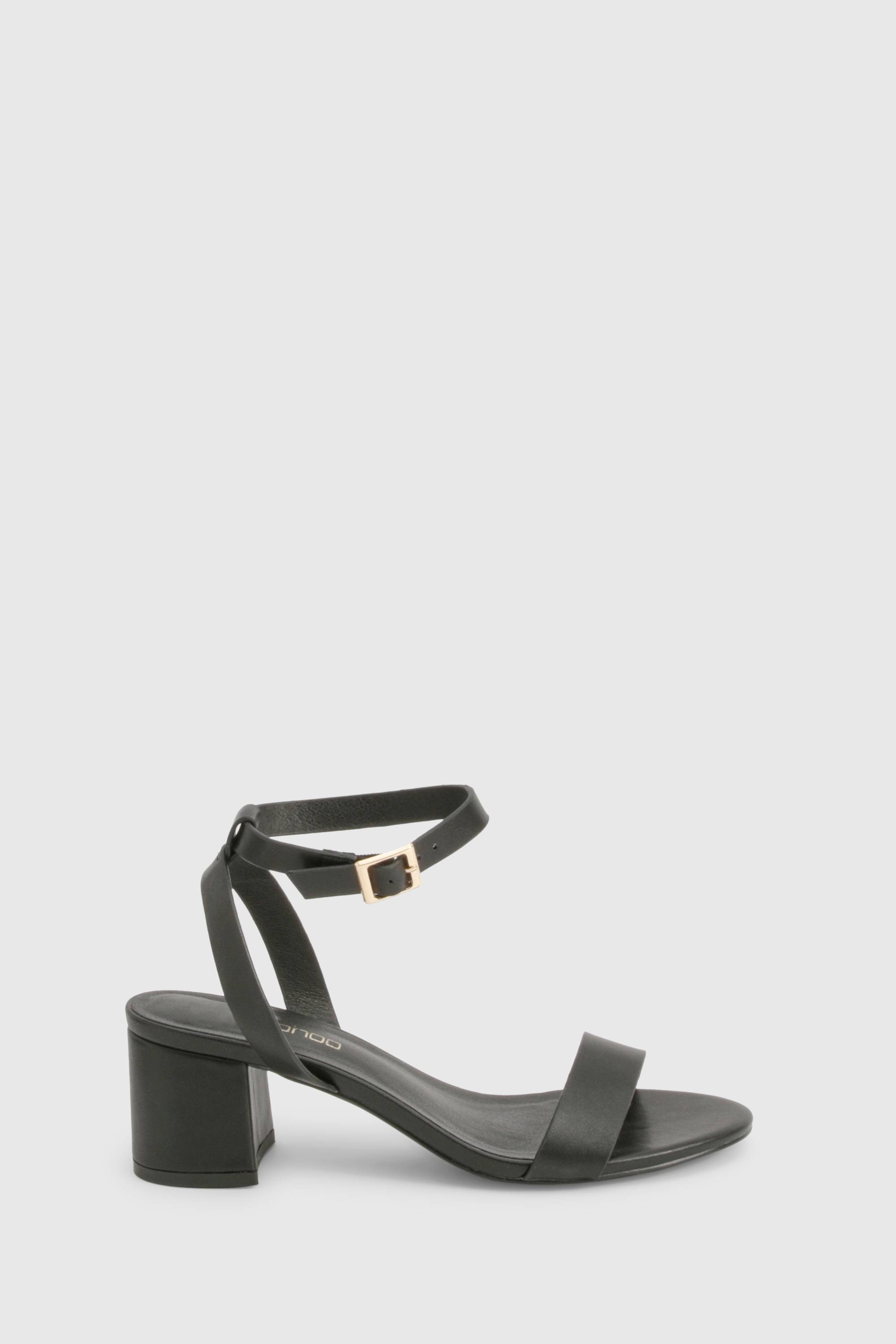 boohoo Talons Bas à Bloc Barely There