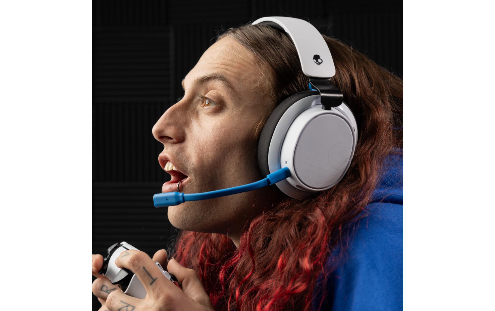 Wireless Over-Ear-Kopfhörer SLYR Pro Weiss<br>Kabelloses Gaming-Headset