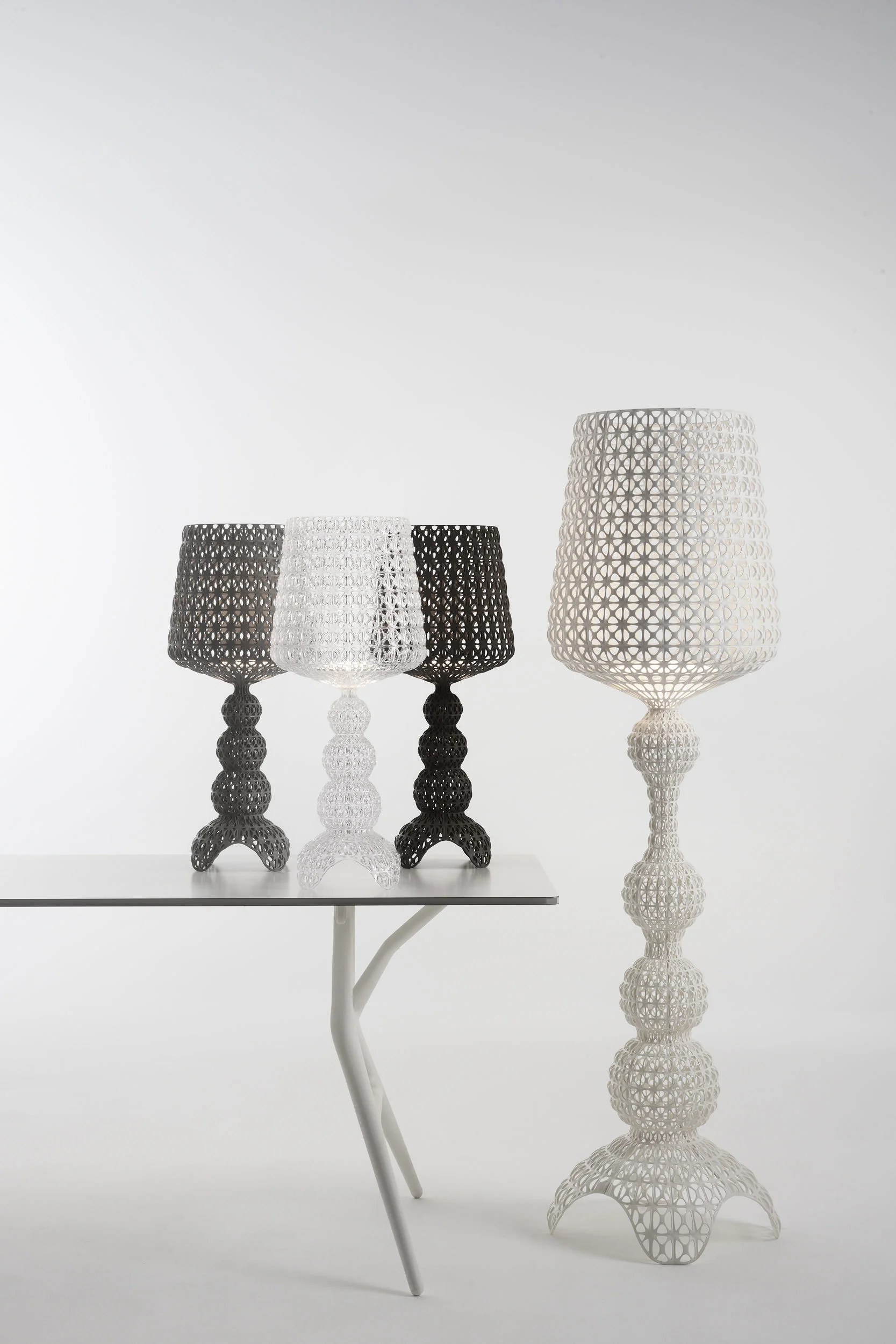 MINI KABUKI LED - Lampe à poser | Transparent