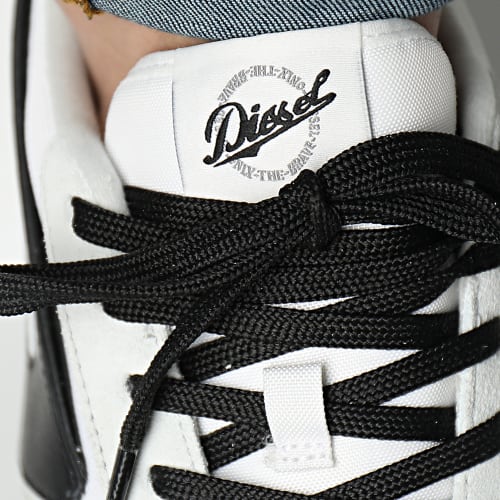 Baskets Racer LC Y02873 Barely White Black Oyster