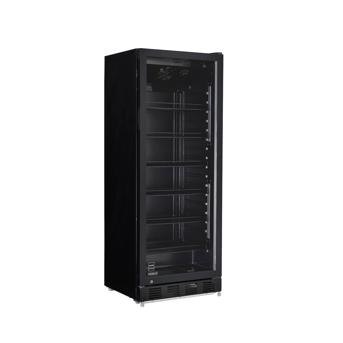 METRO Professional Getränkekühlschrank GSC4280B Metall / Glas 59.5 x 54.5 x 159 cm