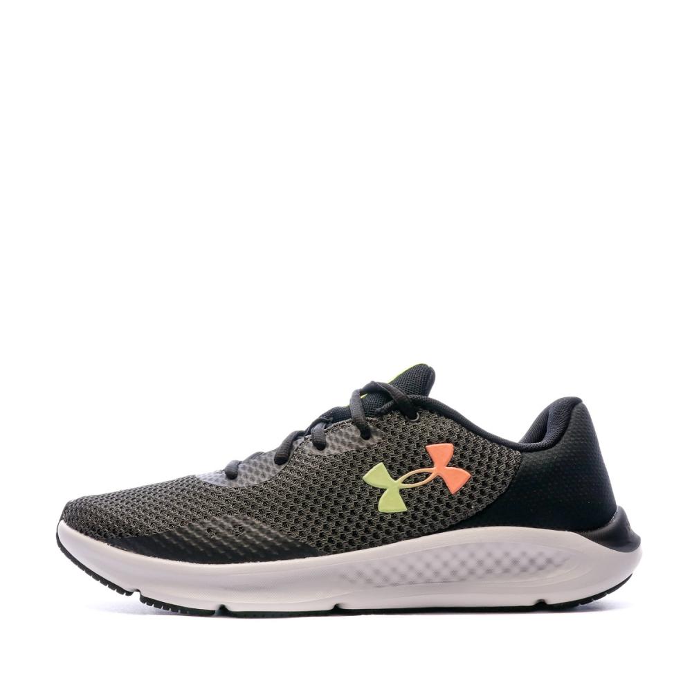 Under Armour Chaussures de Running Gris foncé Under Armour Charged Pursuit 3