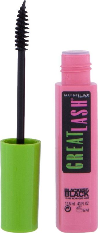 Maybelline - Great Lash Mascara - Zwart - 12,5 ml