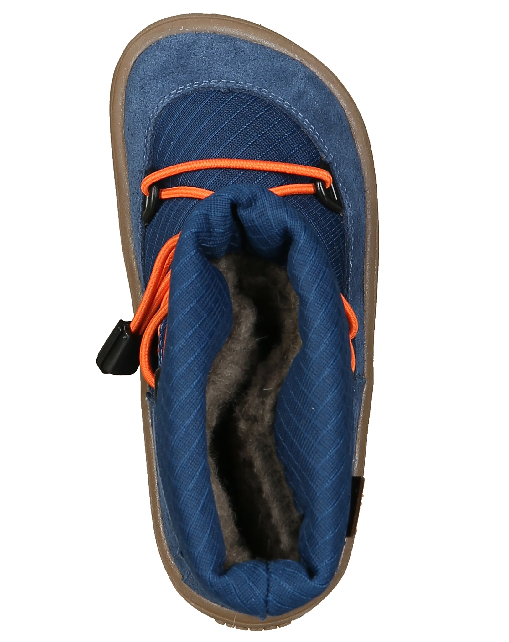 Winterboots BAREFOOT TEX TRACK WOOL in denim