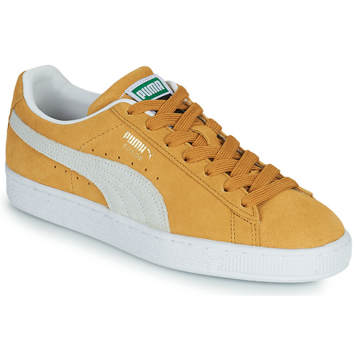Puma - SUEDE - Jaune / Blanc