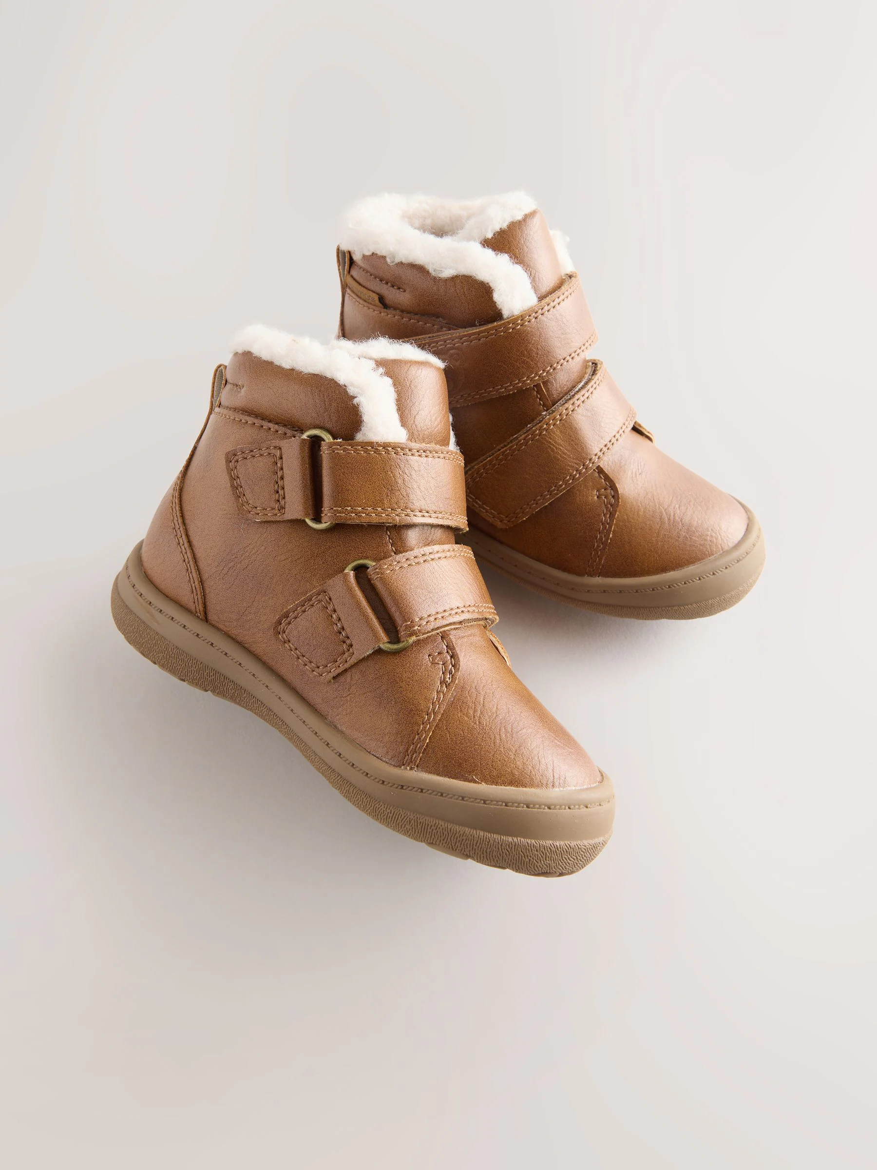 Lichtbruin - Waterproof Touch Fastening Boots