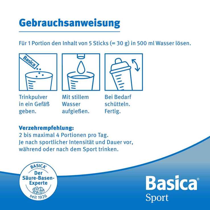 Basica Sport Pulver, 660 g
