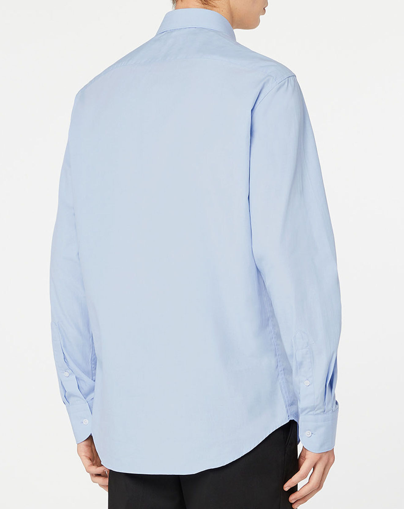 Tommy Hilfiger Chemise droite en Popeline Solid bleu ciel