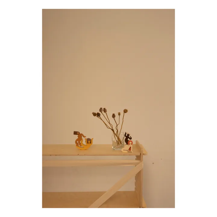 Babai Toys Figurines en bois - Women Moods