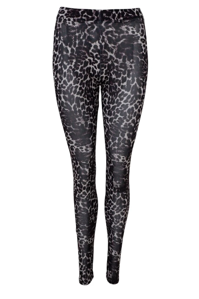 Black Colour Bcannie Mesh Leggings