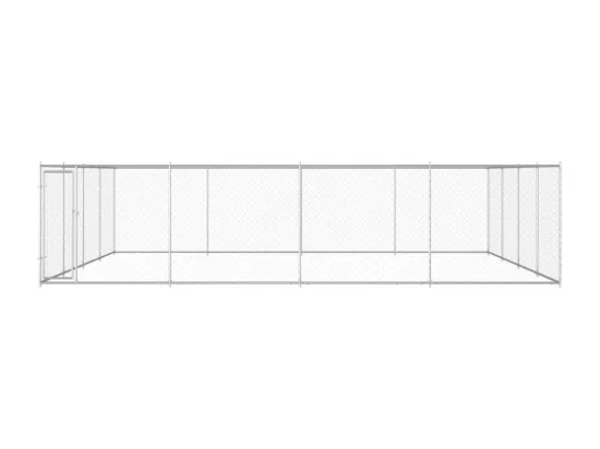 Chenil extérieur cage enclos 760 x 760 x 185 cm 02_0000478
