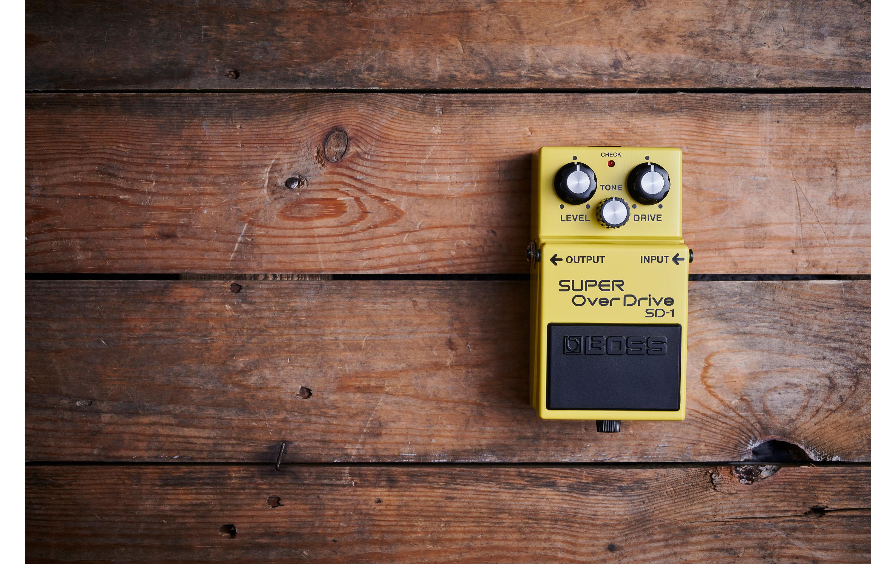 Pedal SD-1Wunderbar verzerrt!