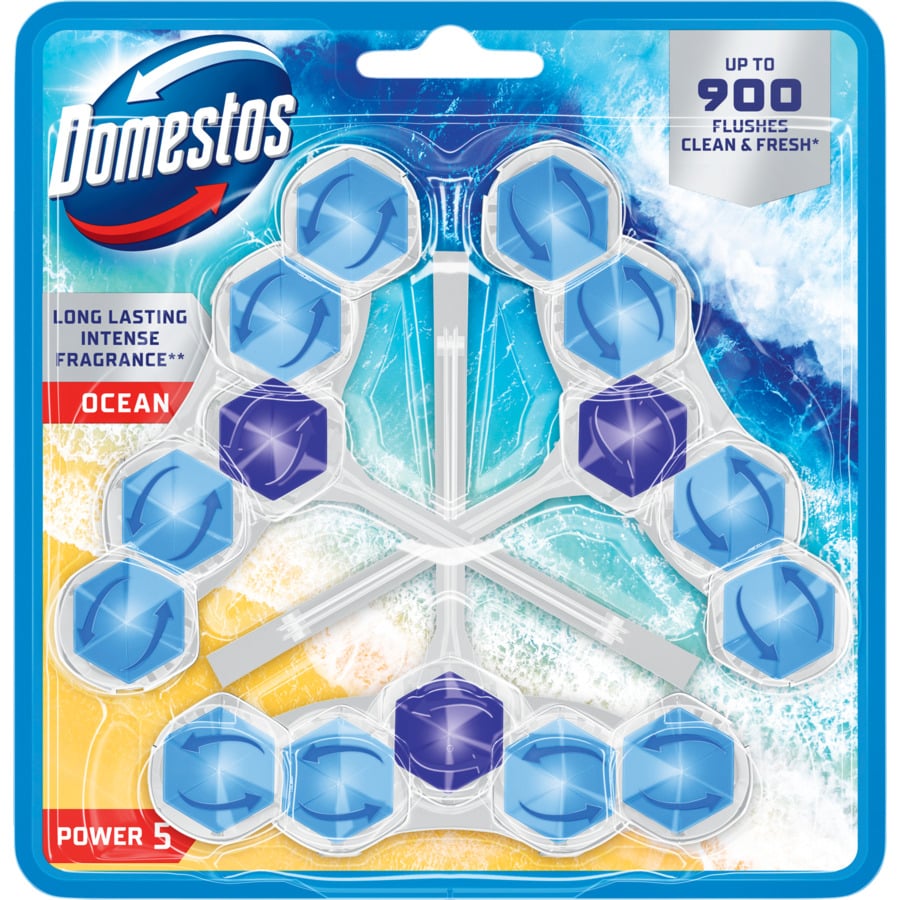 Domestos WC-Stein Limette 3 x 55 g