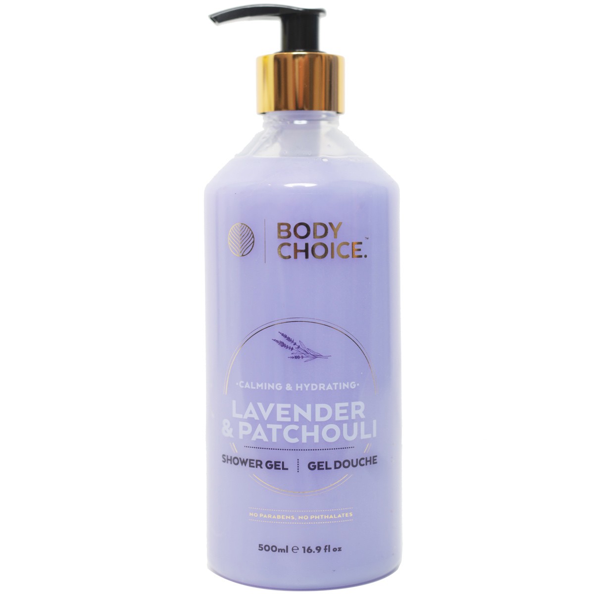 Gel douche hydratant - Lavande & patchouli - 500 ml