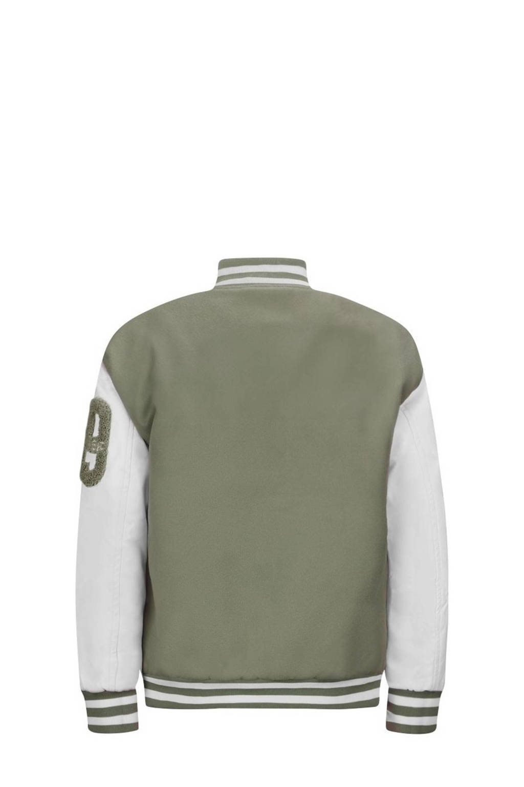 Retour Jeans bomberjack zomer Matteo groen/offwhite