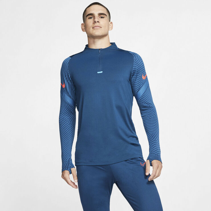 Nike Dri Fit Strike Traeningstroje Blå