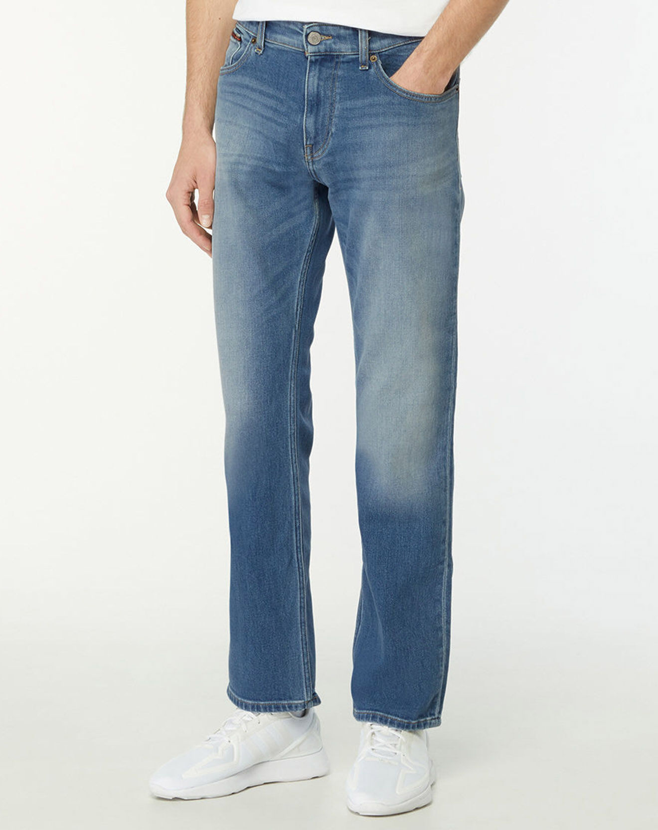 Tommy Jeans Jean droit Ryan Bf1132 bleu