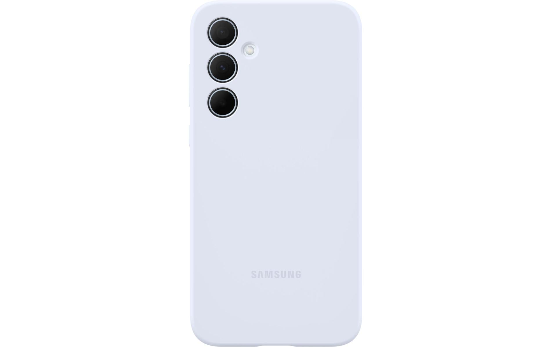 Back Cover Silicone Galaxy A35 5G Light BlueSchutzhülle für das Samsung Galaxy A35 5G