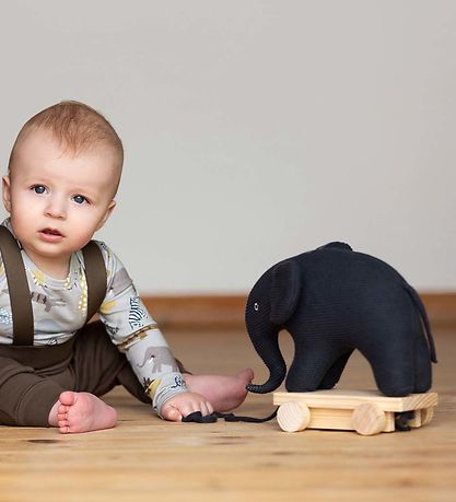 Smallstuff Tr?kdyr - Elefant - Dark Denim