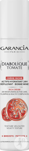 Garancia Diabolique Tomate Enrichie Crème Hydratante 24H Anti-Âge Bonne Mine 30ml