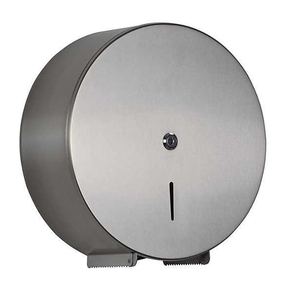 Distributeur papier toilette - 200m - axos - inox brosse