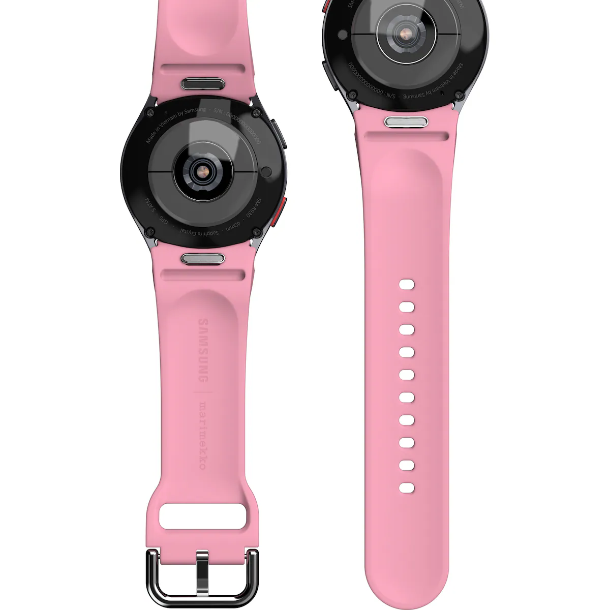 Samsung Galaxy Watch 6 Marimekko klokkestropp S/M (rosa)