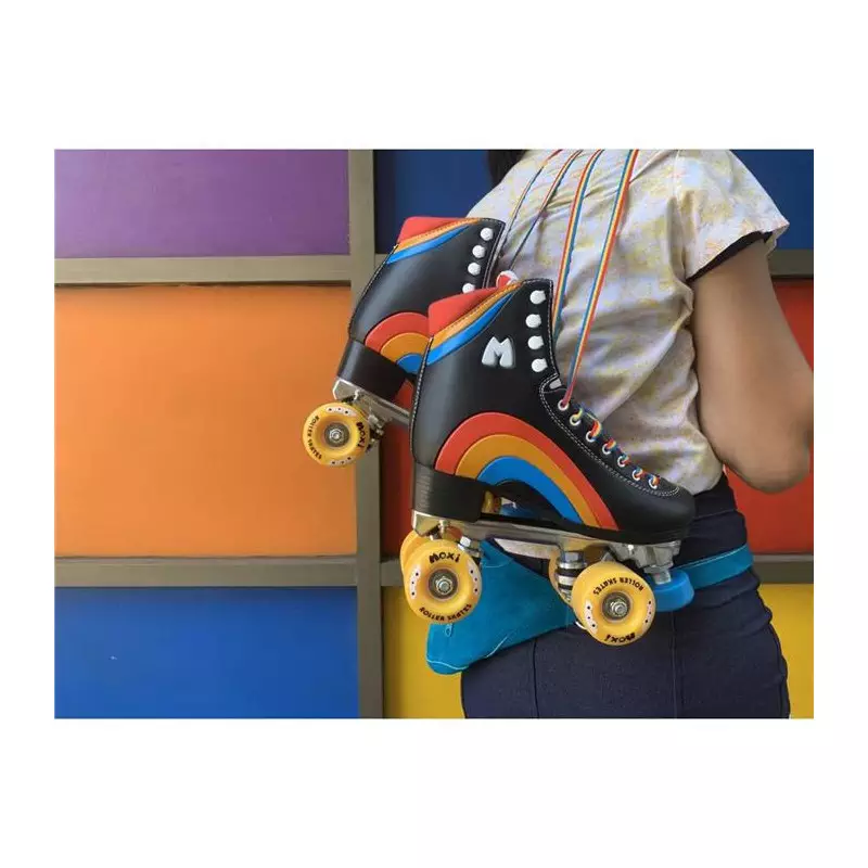 Roller quad MOXI ROLLERSKATES Rainbow Rider Noir
