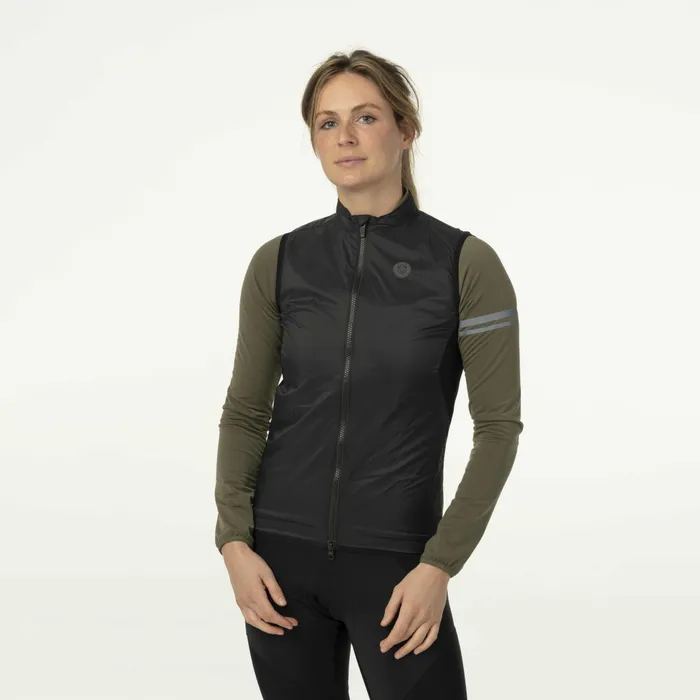 AGU Essential Wind cykelvest sort dame