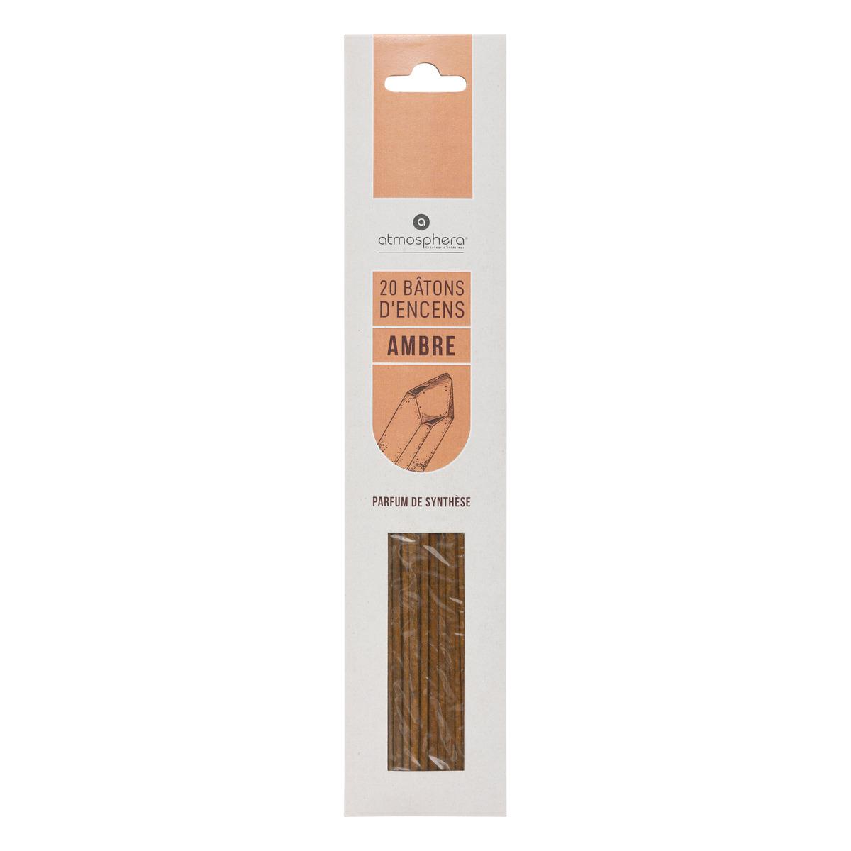 BATONNET D ENCENS KILI AMBRE X20 PIECES