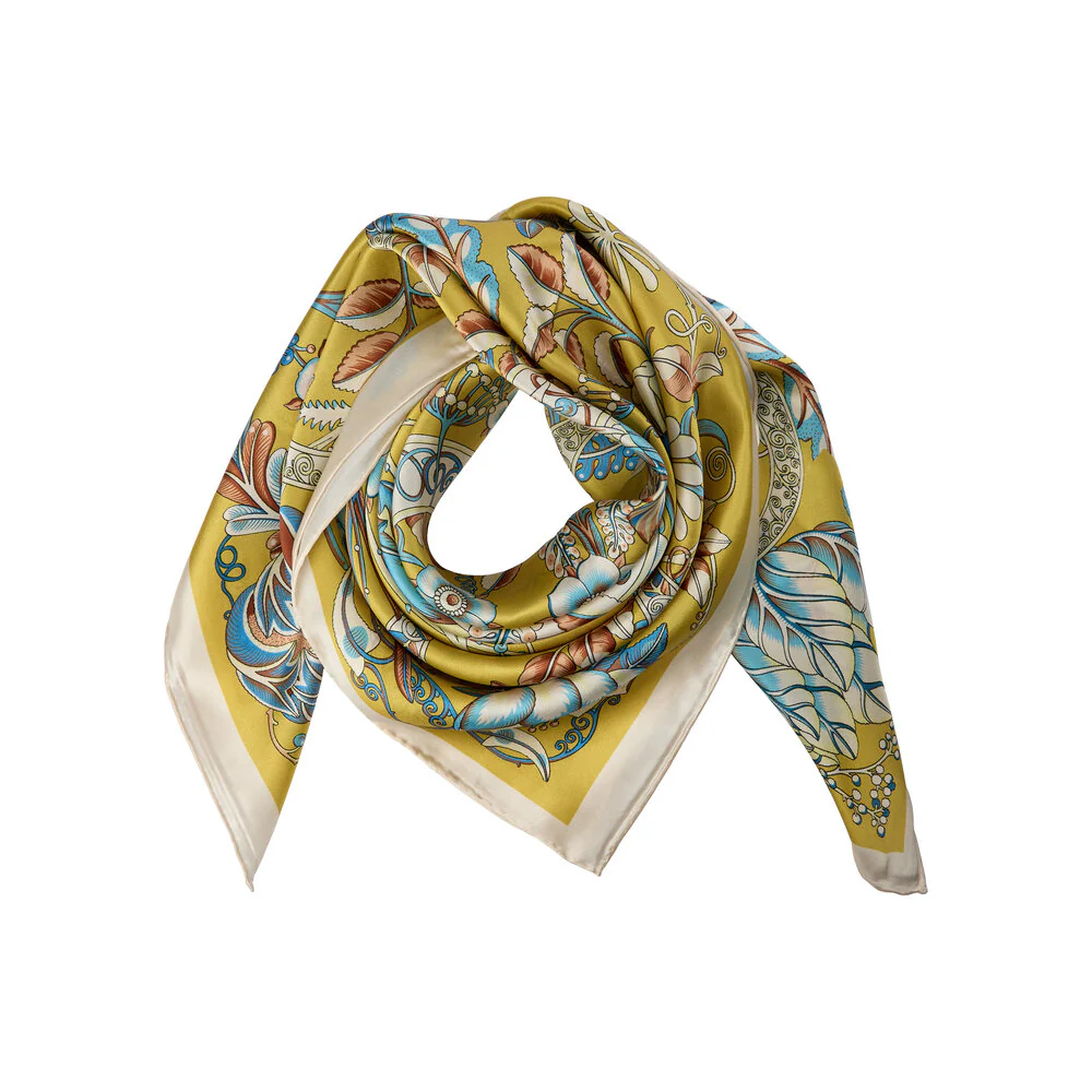 Bahne Accessories  Silke tørklæde - Vintage Flower