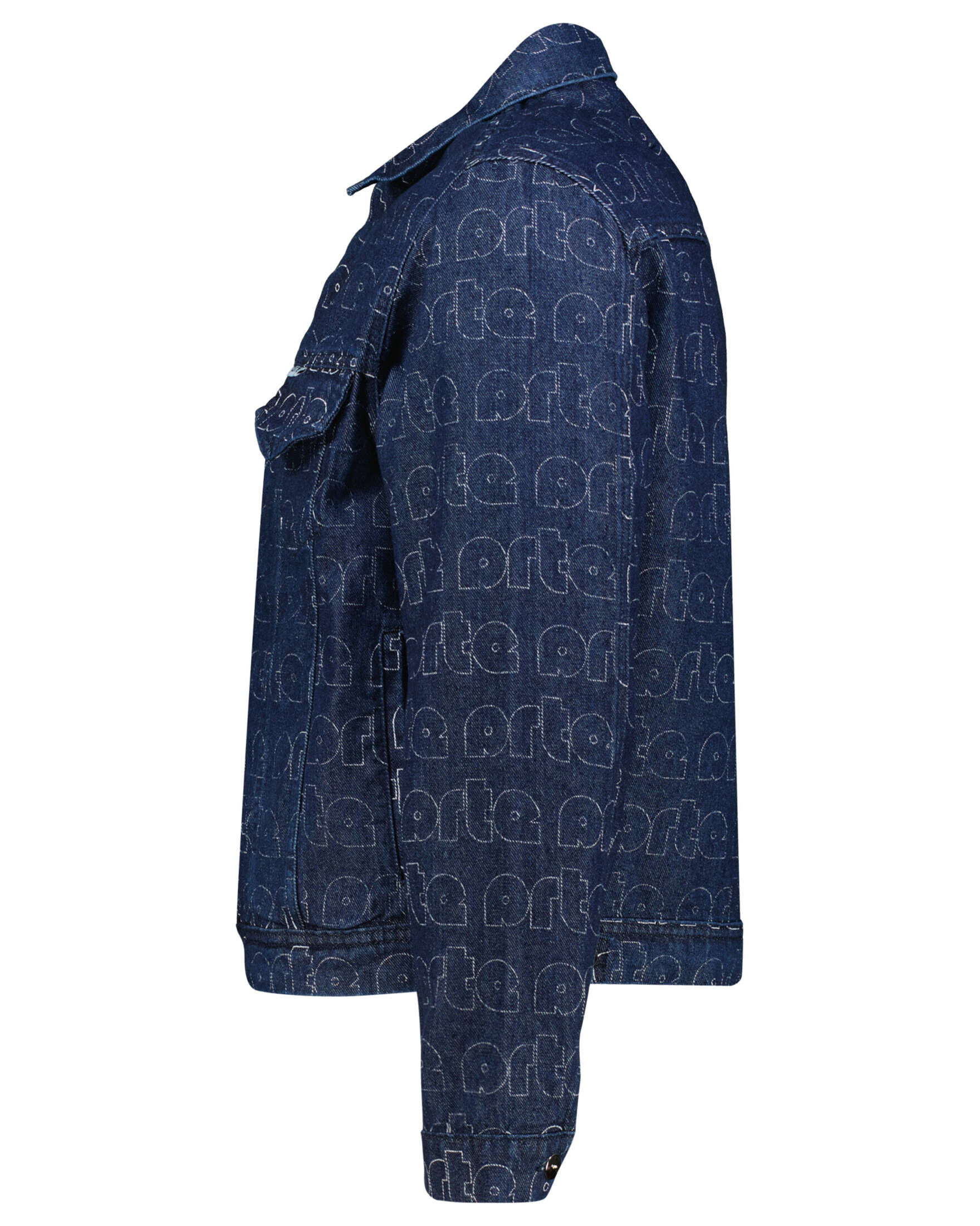 Arte Antwerp| Herren Jeansjacke  ALLOVER LOGO DENIM