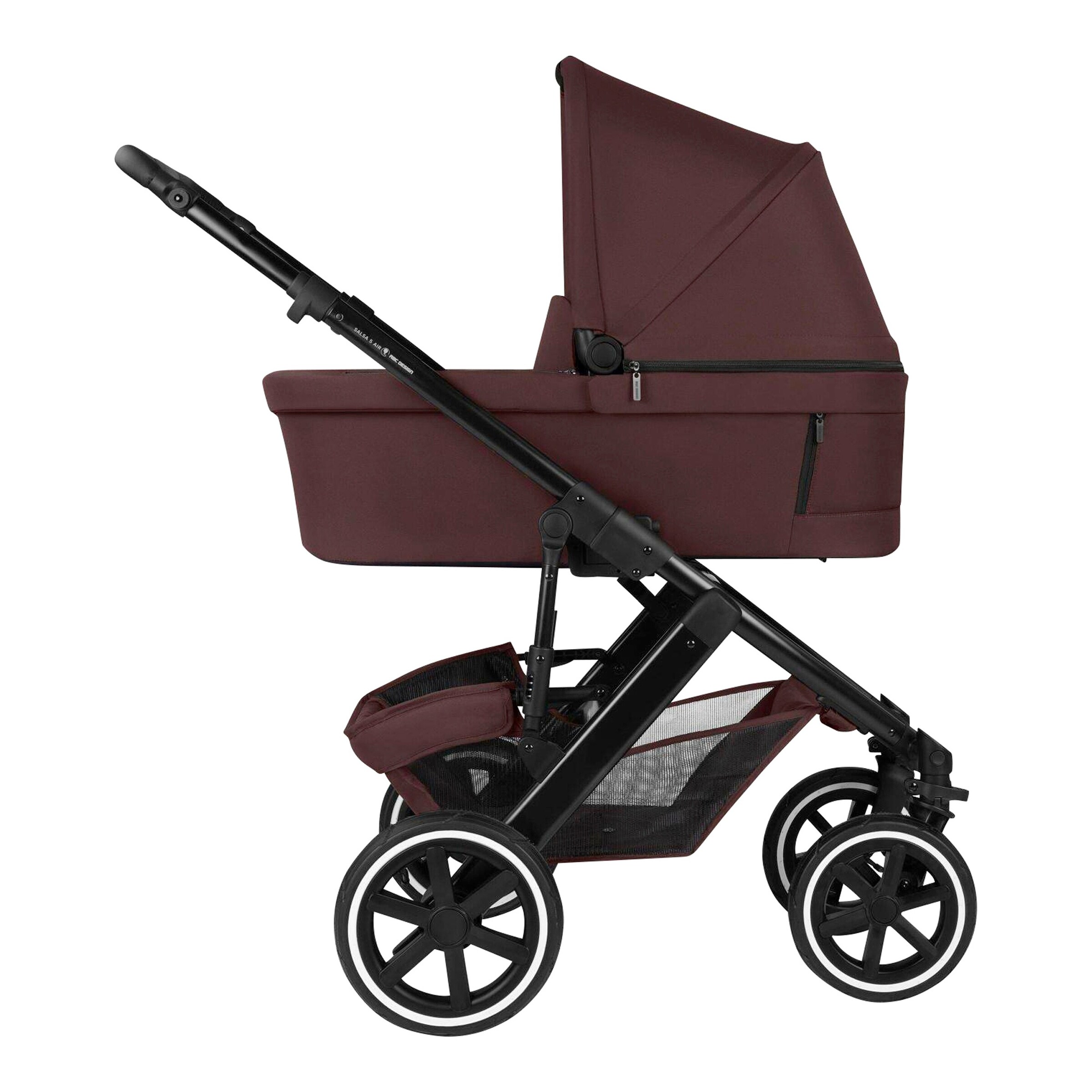 ABC Design Salsa 5 Air Trio-Set inkl. Fußsack und Wickeltasche umbra