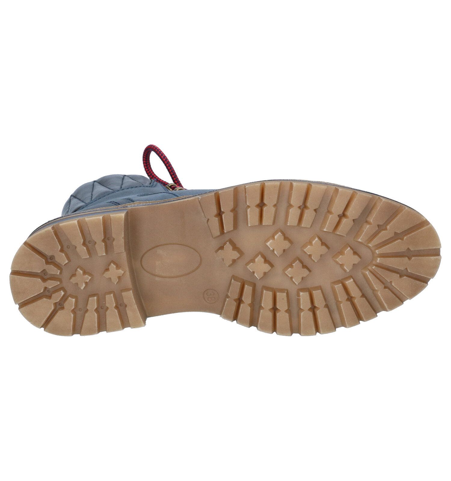 Veterboots blauw