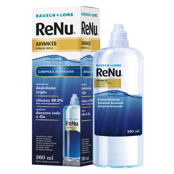 Bausch & Lomb ReNu Advanced Solução 360ml