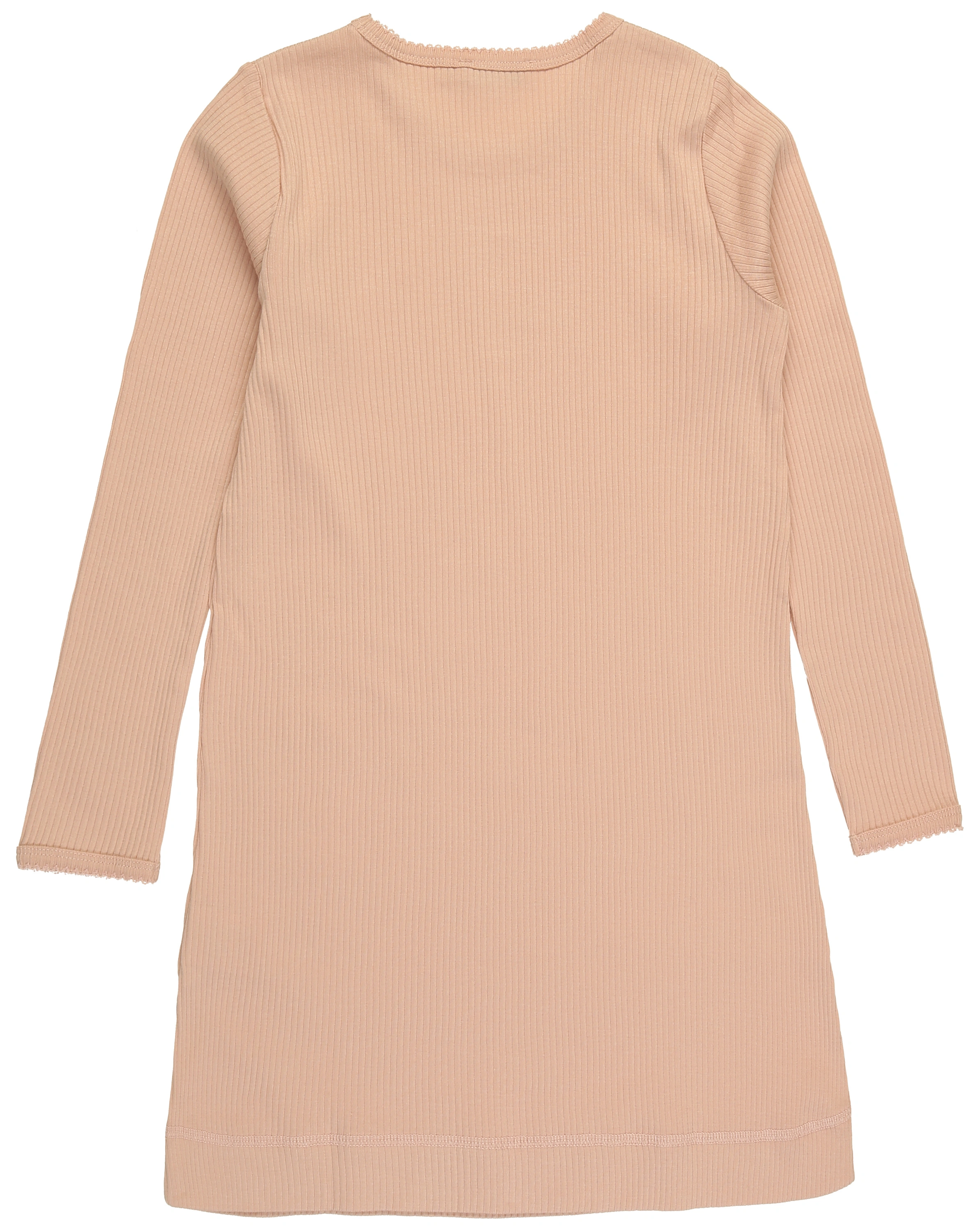 Nachthemd lang PLAIN RIB in rose