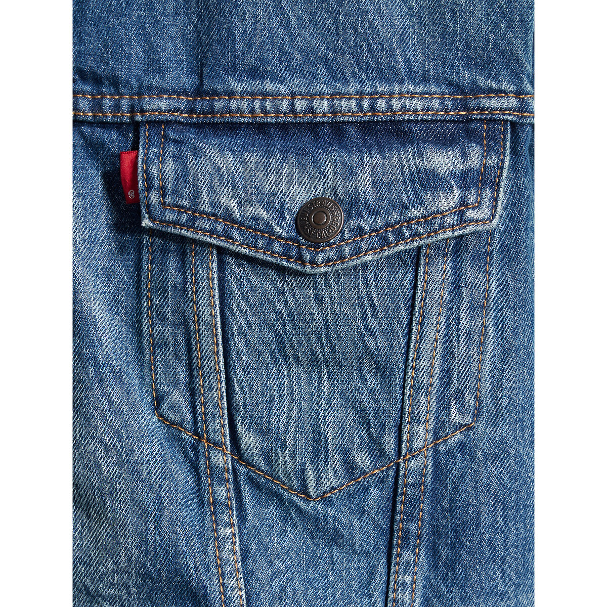 Cardigã jeans Levi's forrado com Sherpa