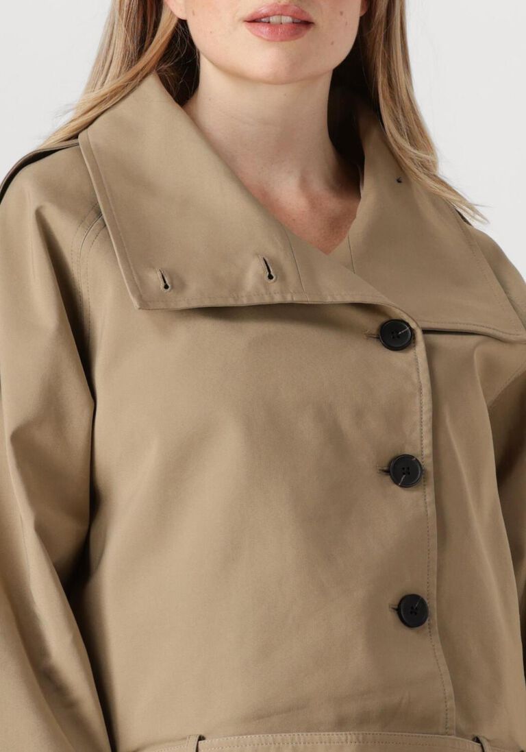 khaki second female trenchcoats toga jacket