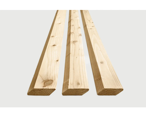 Ruitvormige lariksstrook 21 x 65 x 1980 mm