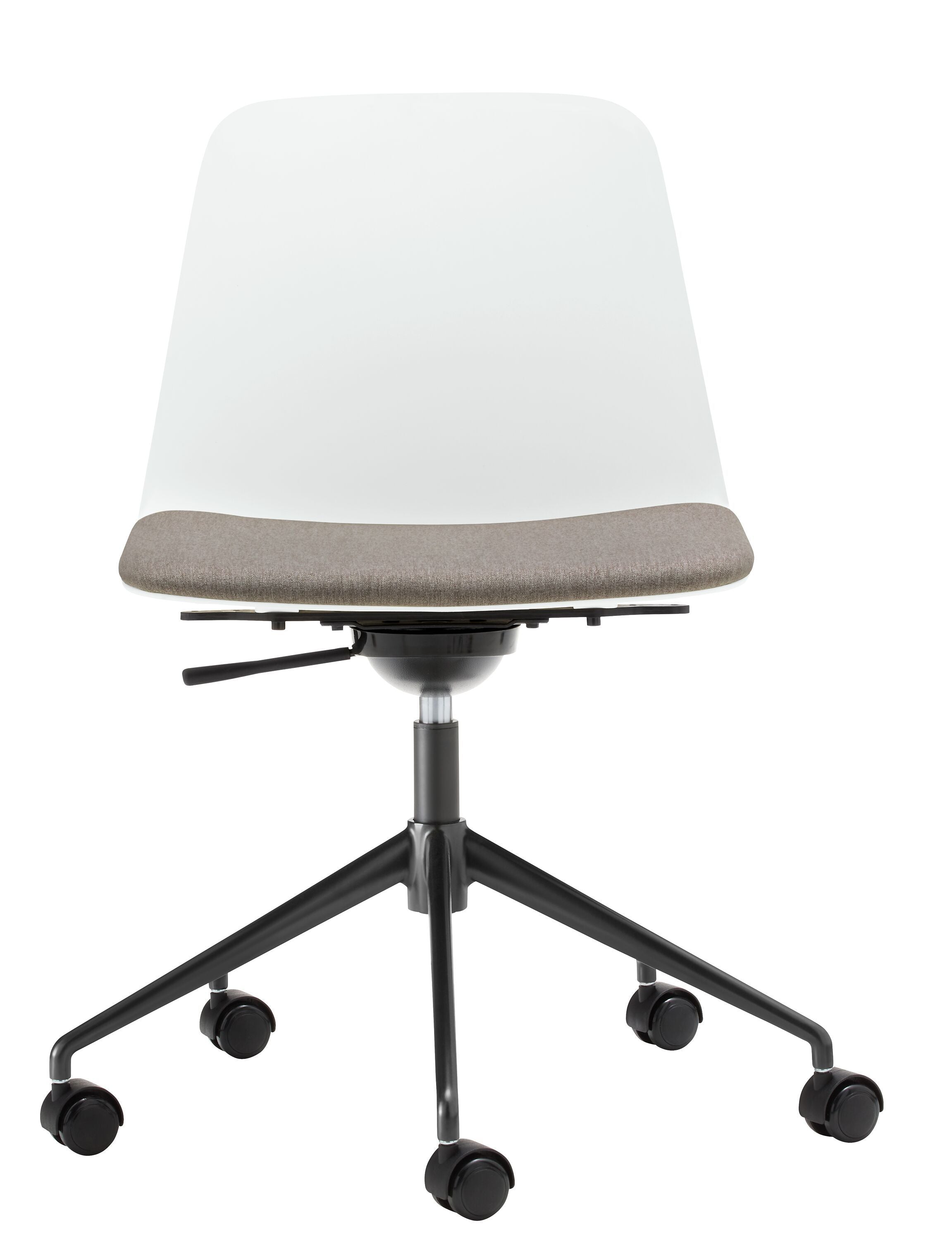 MUSK Bürostuhl - Weiss / B: 65.5 cm x T: 65.5 cm x H: 84.5 cm