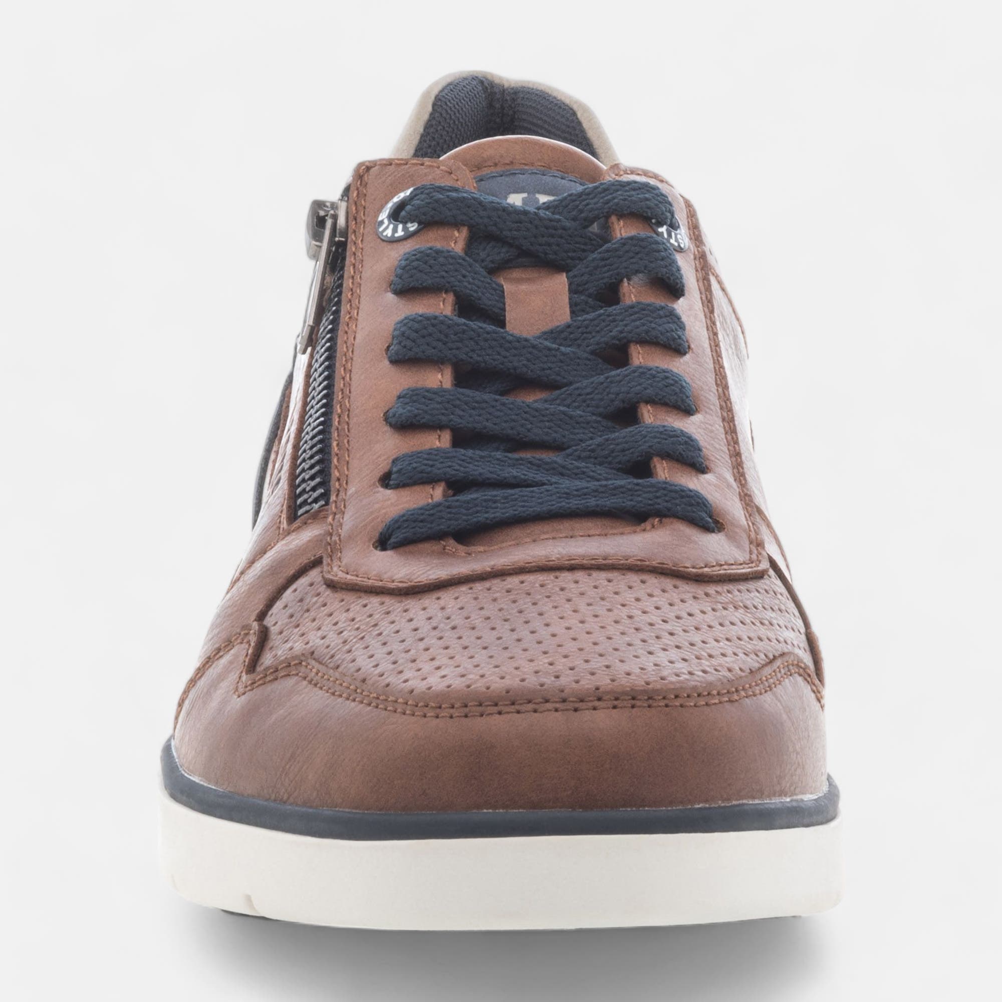 Baskets basses Homme cognac