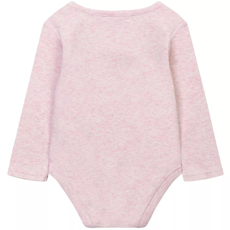 MINOTI 3er-Pack Bodys RosaWeiß