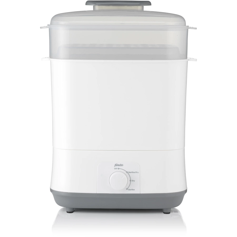 Alecto® Dampfsterilisator mit Trockenfunktion, weiß