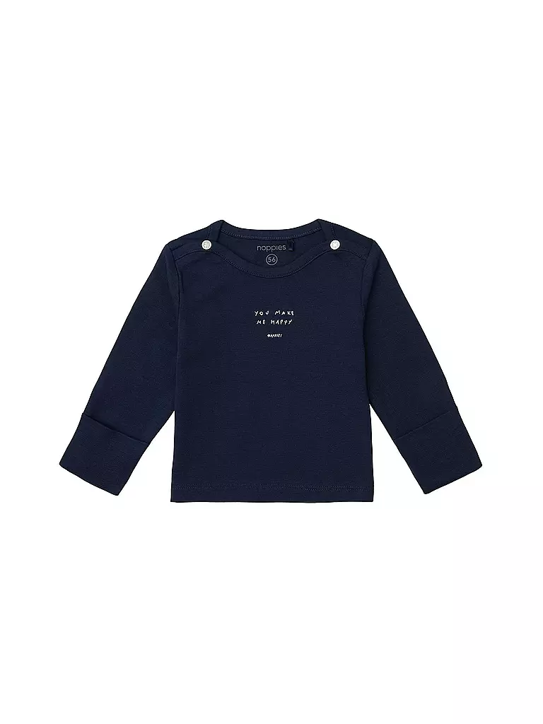 NOPPIES Baby Langarmshirt NEISSE  dunkelblau