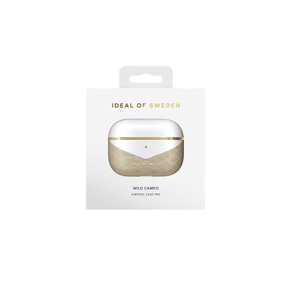AirPods Pro Atelier Leder Tasche Schutzhülle Abdeckung (IDFAPC-PRO-246) - Wild Cameo