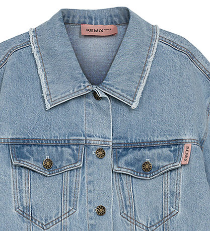 Designers Remix Denimjakke - Miles Oversized - Light Denim