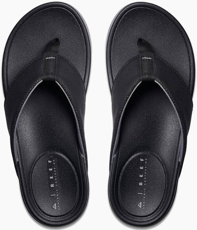 Reef CUSHION BONZER Heren Slippers Zwart gum