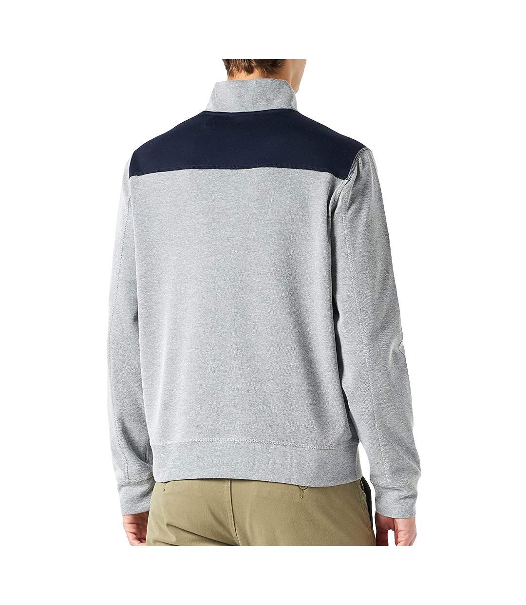 Sweat 1/4 zip Gris/Marine Homme Kaporal Volta
